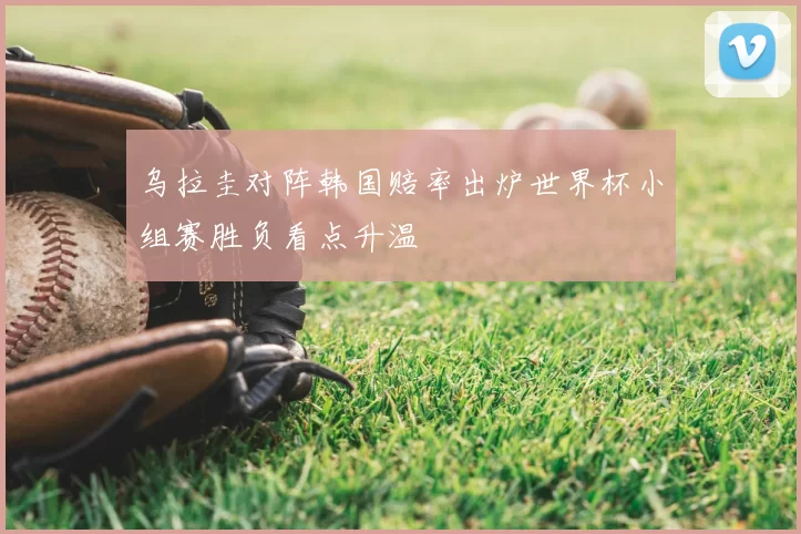 乌拉圭对阵韩国赔率出炉世界杯小组赛胜负看点升温
